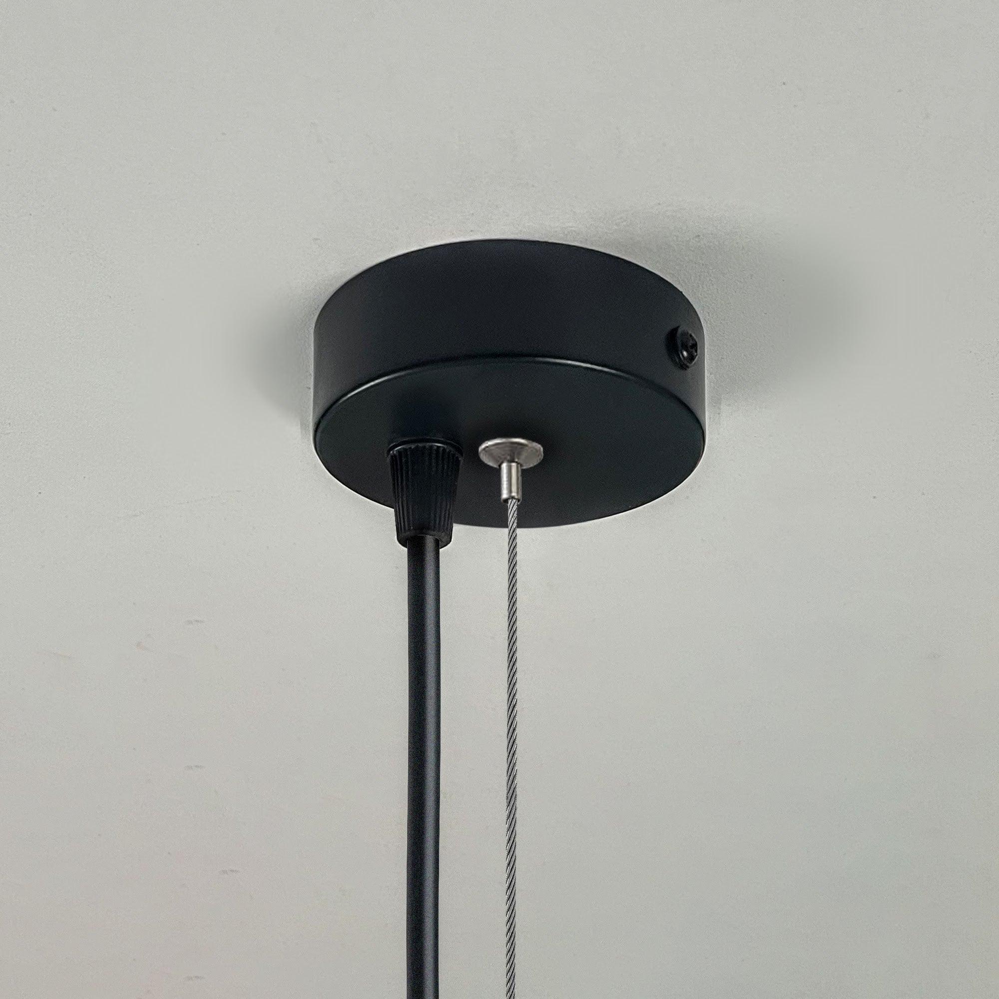 Metamorphosis Pendant Lamp-H-013CC: Hanging Lamp Japandi Handmade Cafe Lighting Restaurants Decor Living Room [20cm/8in(Dia) X 65cm/25.5in(H)]