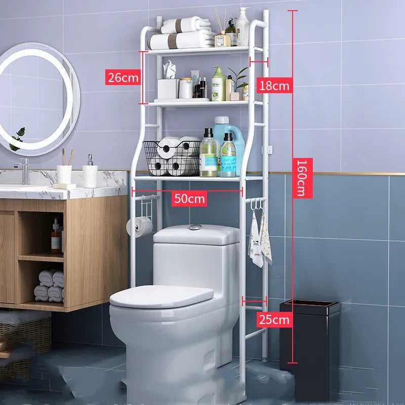 METAL FLOOR TYPE WASHROOM SHELF