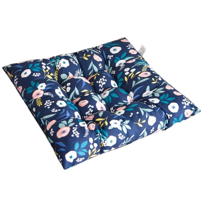 Printed Cushion Thickened Chair Cushion Office Sedentary Seat Cushion Dining Chair Cushion Student Chair Cushion