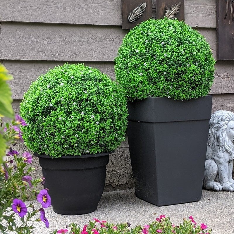 💥This Week's Special Price $9.99 🎊Artificial Plant Topiary Ball🌳