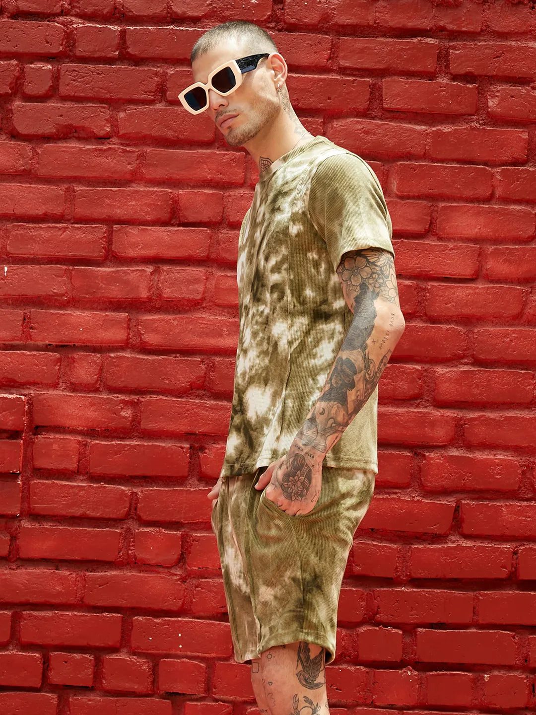 Tie-Dye Waffle Co-Ord Set