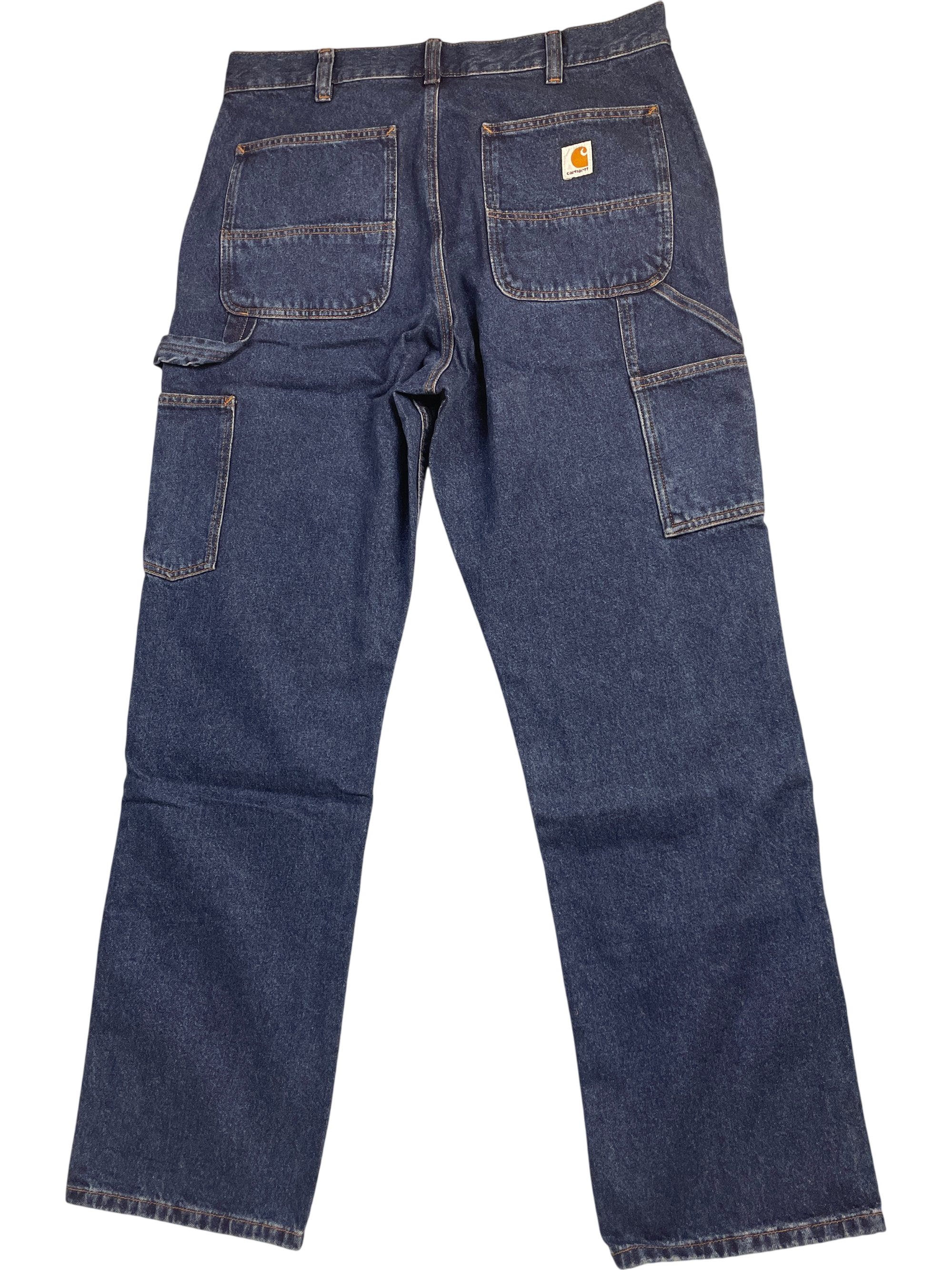 Carhartt Denim Workwear Loose Fit Cargo Jeans