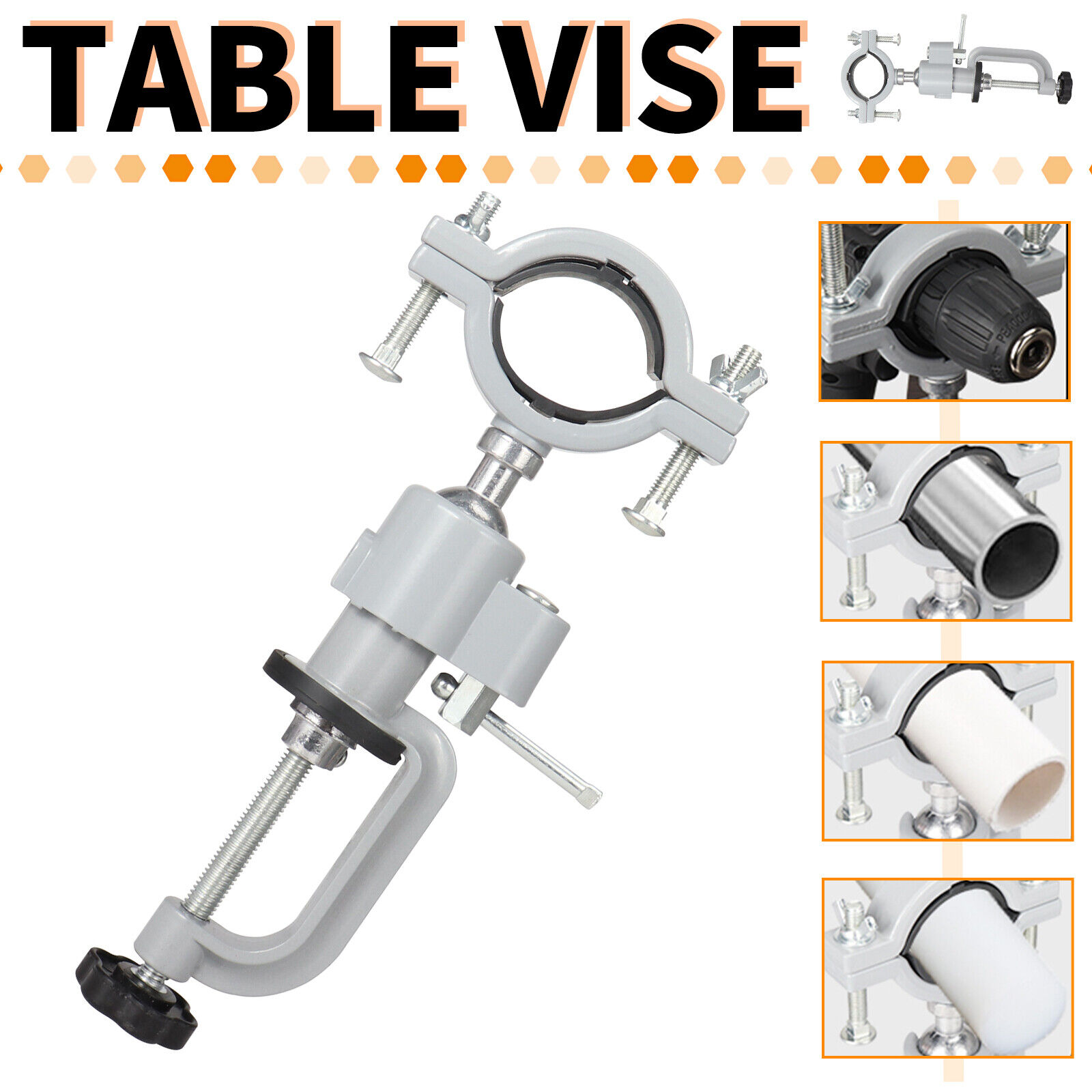 🔥Last Day Promotion 75% OFF🔥360° Rotation Table Vise