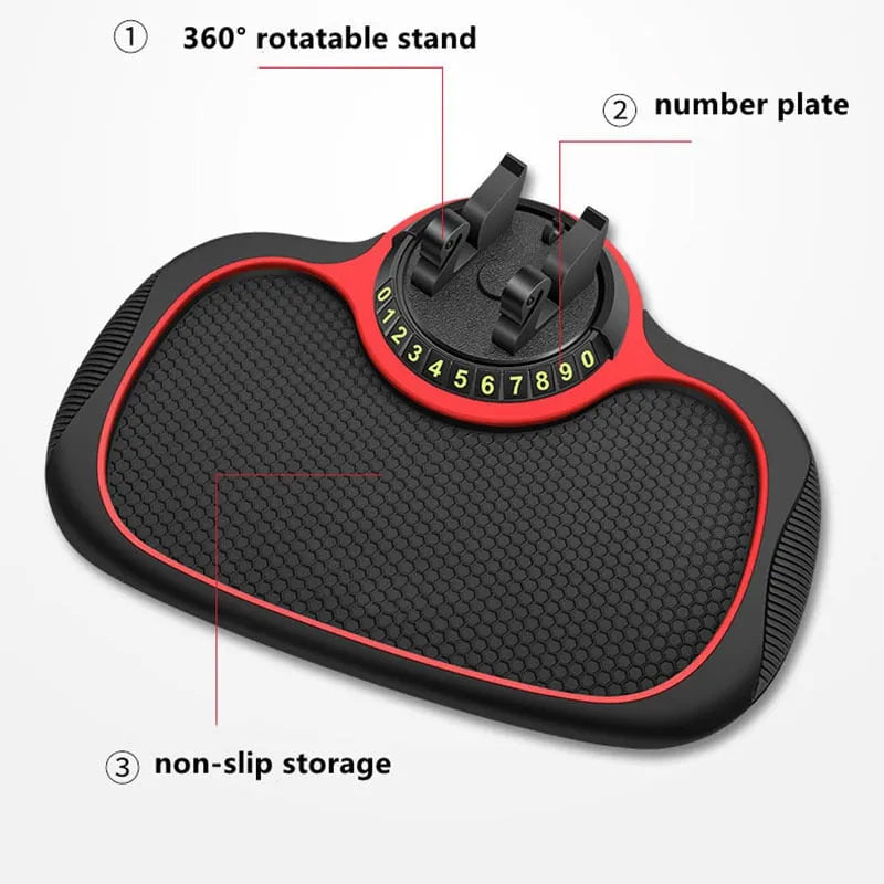 Multifunction Car Anti-Slip Mat Auto Phone Holder