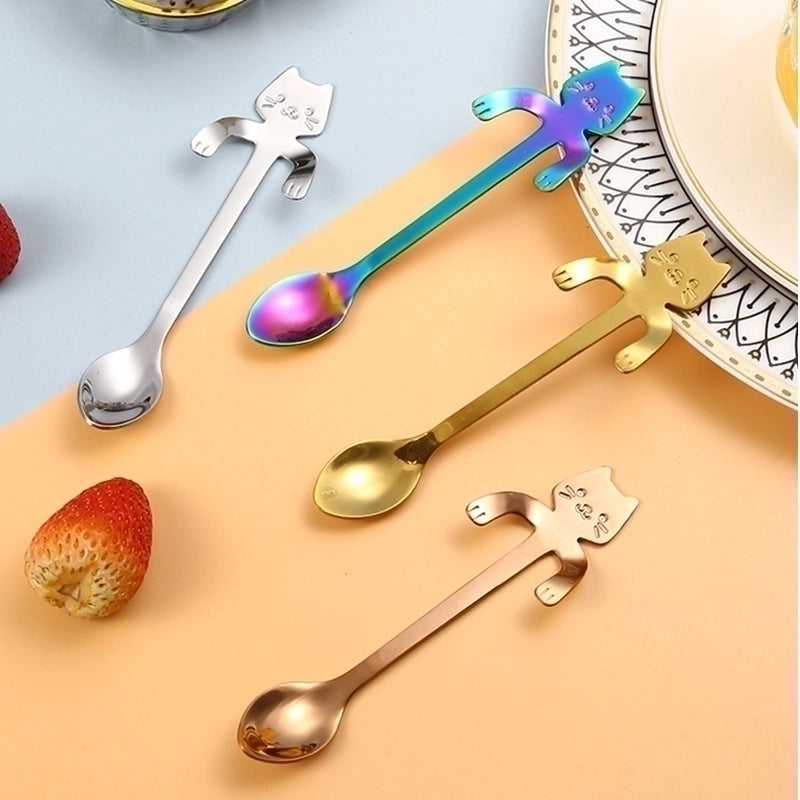 Cute Cartoon Stainless Steel Spoon 1 Piece