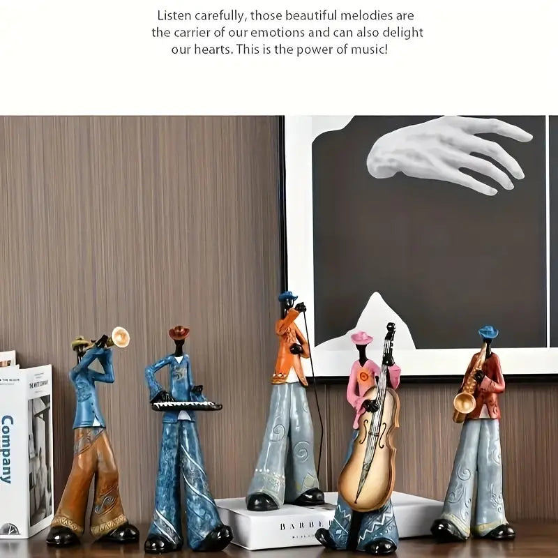 1pc Detailed Band Figure Resin Decoration