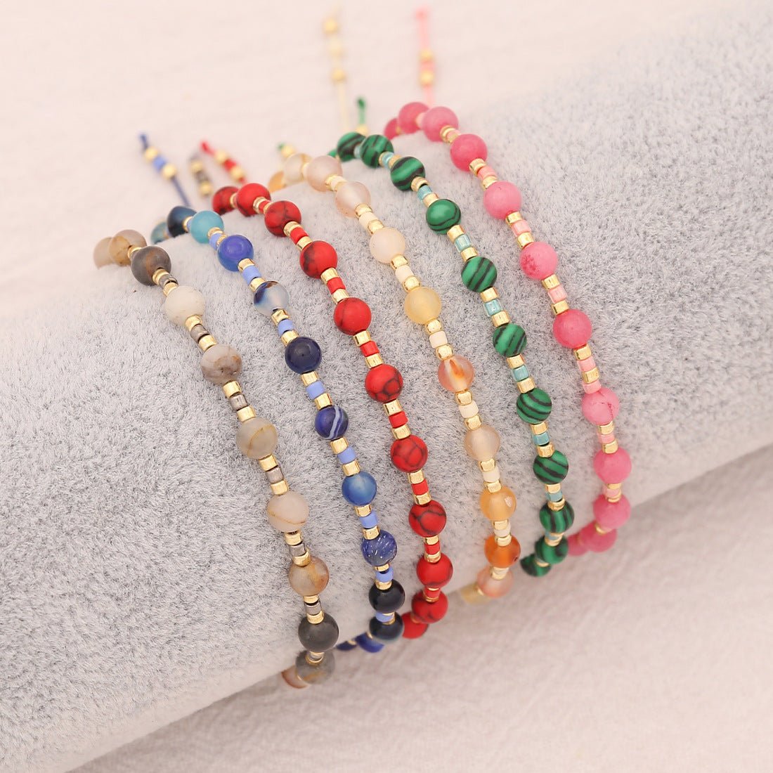 Women Geometric Natural Stone Handmade Bracelets
