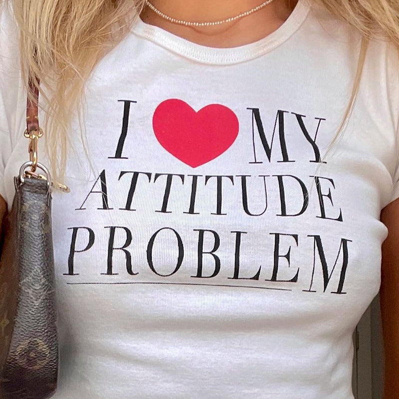 I Love My Attitude Problem Tee