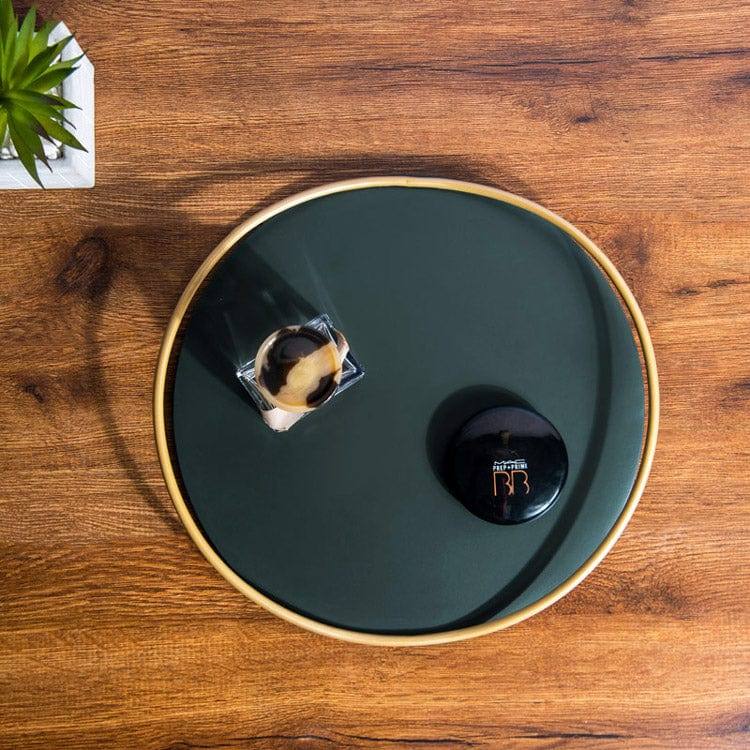 Cadence Vanity Tray - Bottle Green