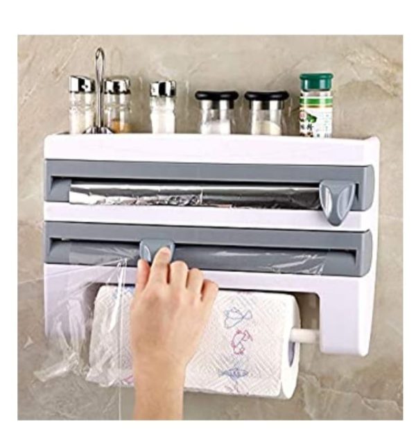 Kitchen Organizer Preservative Film Dispenser