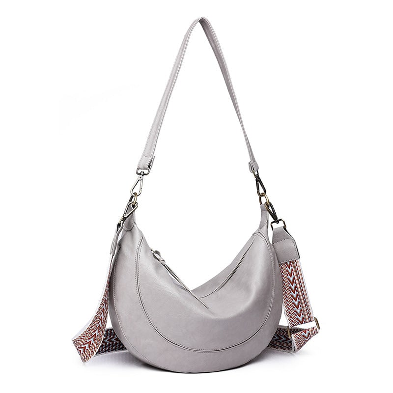 Crescent Style Large Capacity  Shoulder Bag