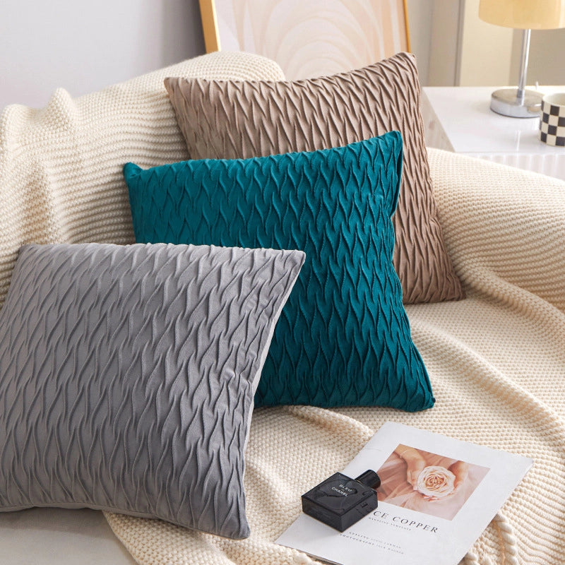 Casual Elegant Minimalist Solid Color PP Cotton Polyester Throw Pillow