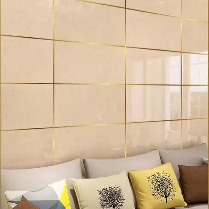 50 METERS OF GOLD SELF-ADHESIVE WATERPROOF WALL TAPE