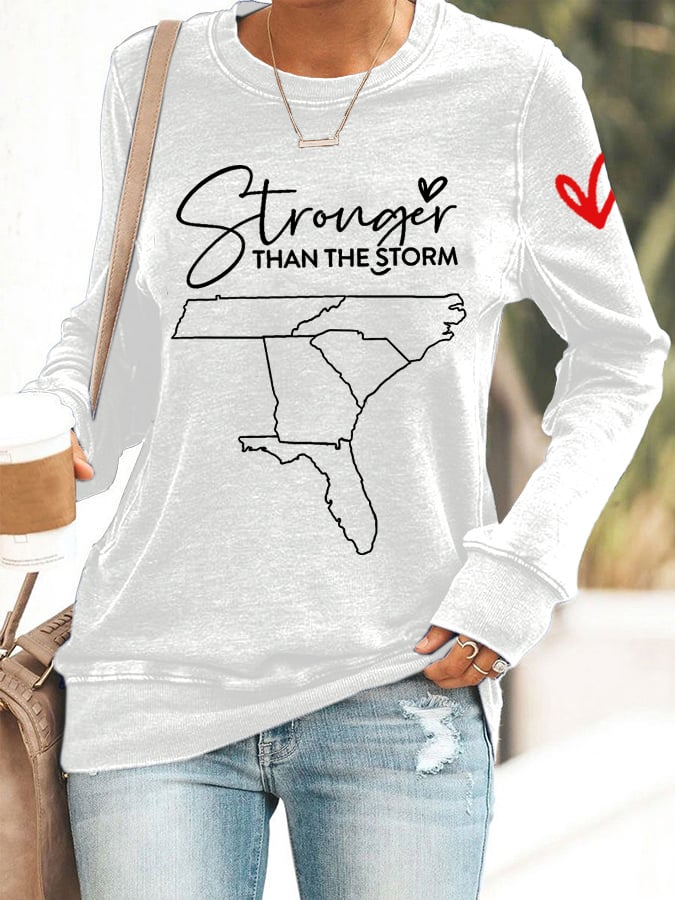 Women's Southeast Strong Stronger Than The Storm Sweatshirt