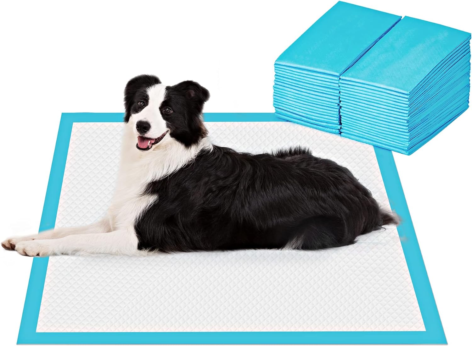 Extra Large Pet Training and Puppy Pads Pee Pads for Dogs 28x34 -40 Count Super Absorbent & Leak-Proof