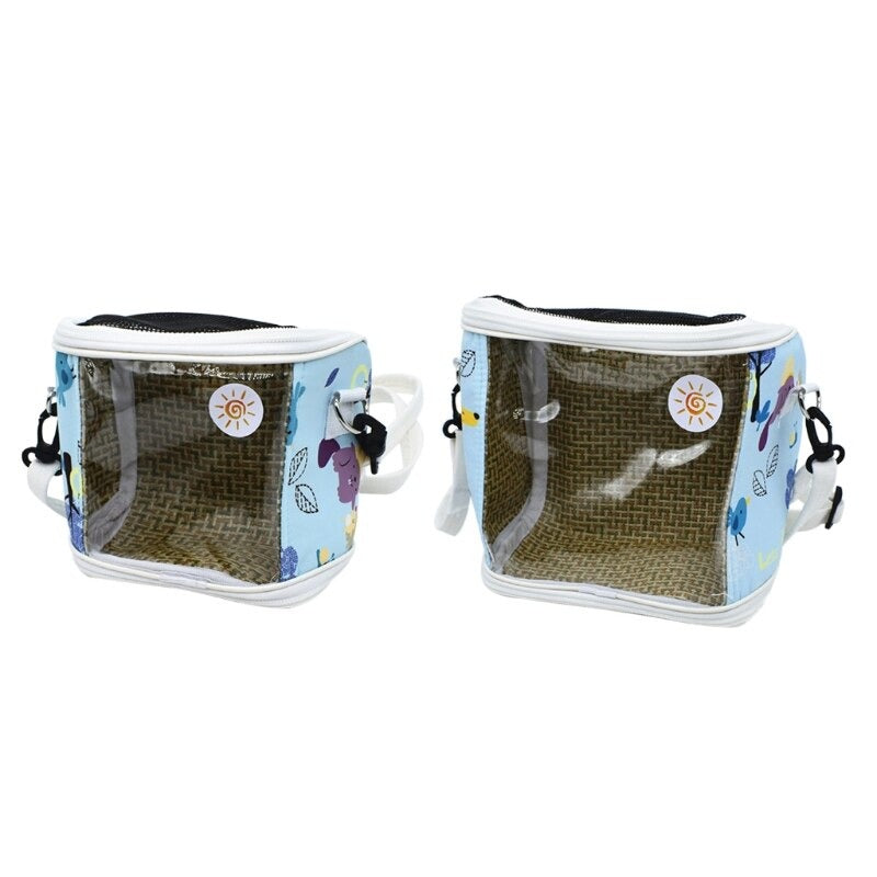 Bird Travel Carrier Portable Cage | Lightweight Breathable Bird  Travel Cage