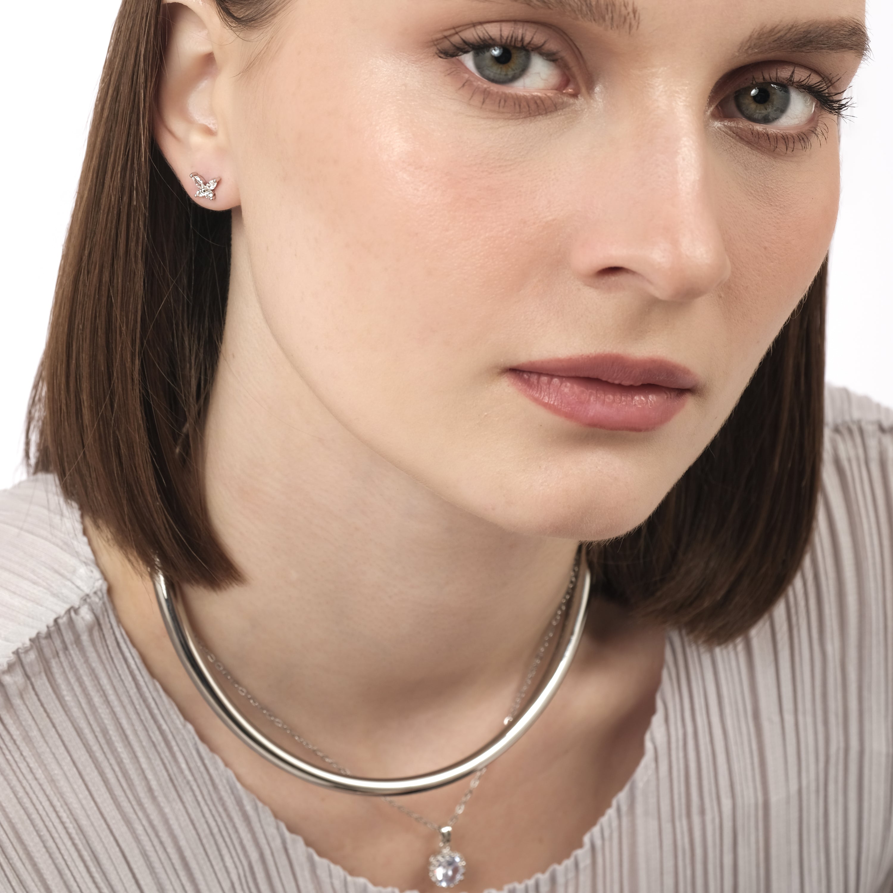 Jeda Choker Necklace (Stainless Steel)