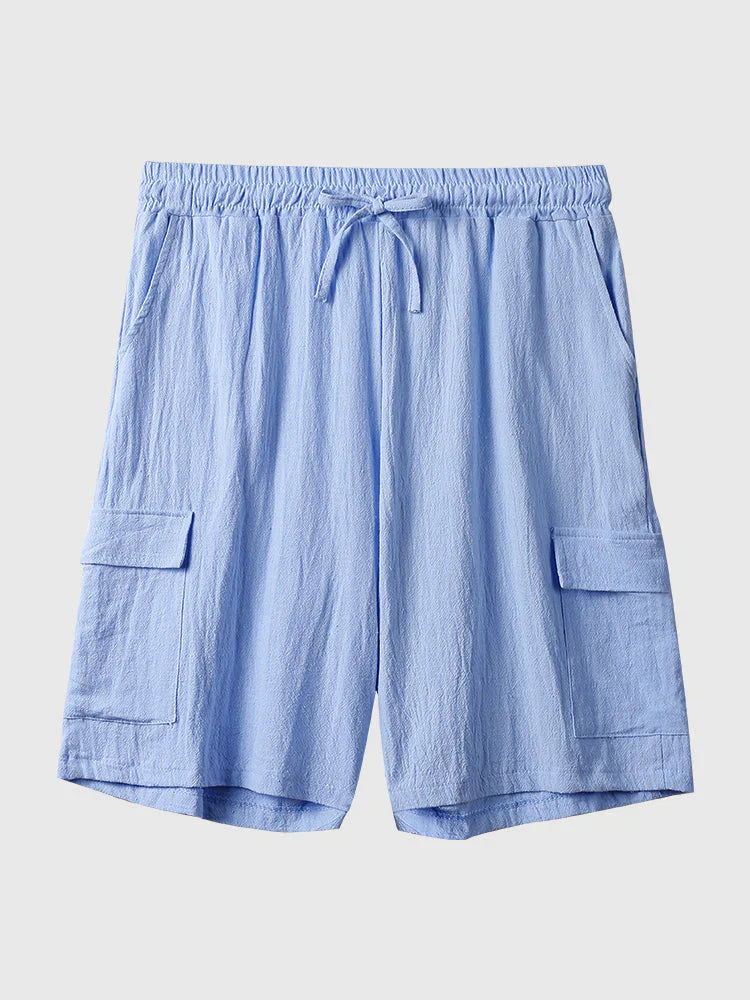 Vacation Cotton Short with Pockets