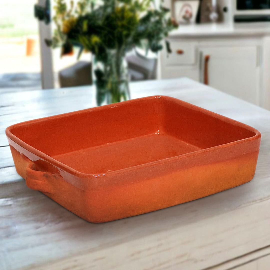 Clay Square Serving Dishes Set