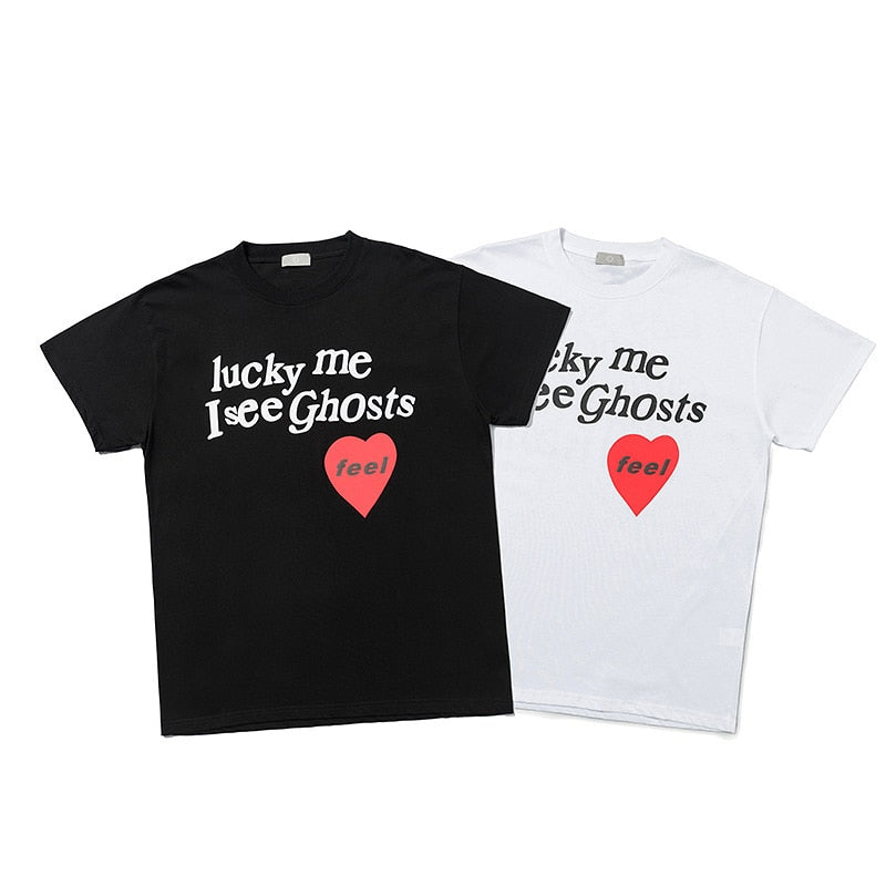 Lucky Me I See Ghosts Tee