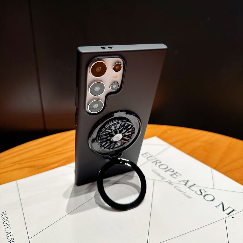 Shockproof Phone Case with Ring Kickstand for Samsung