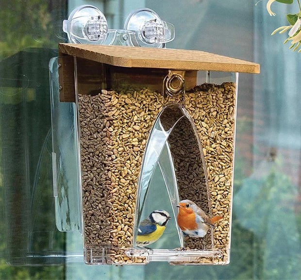 🐦2023 New Year Sale💝 Arch Window Bird Feeder🏠