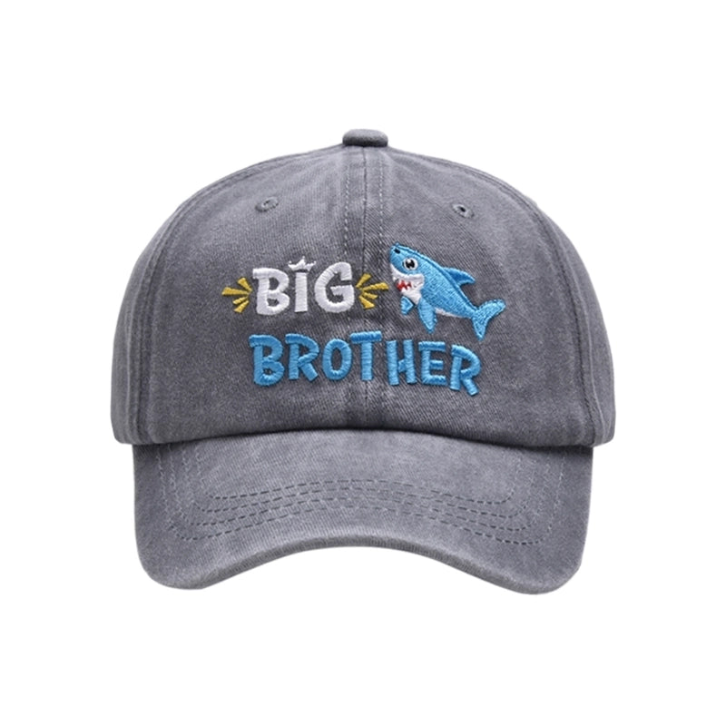 Children Unisex Embroidery Sweet Letter Embroidery Curved Eaves Baseball Cap