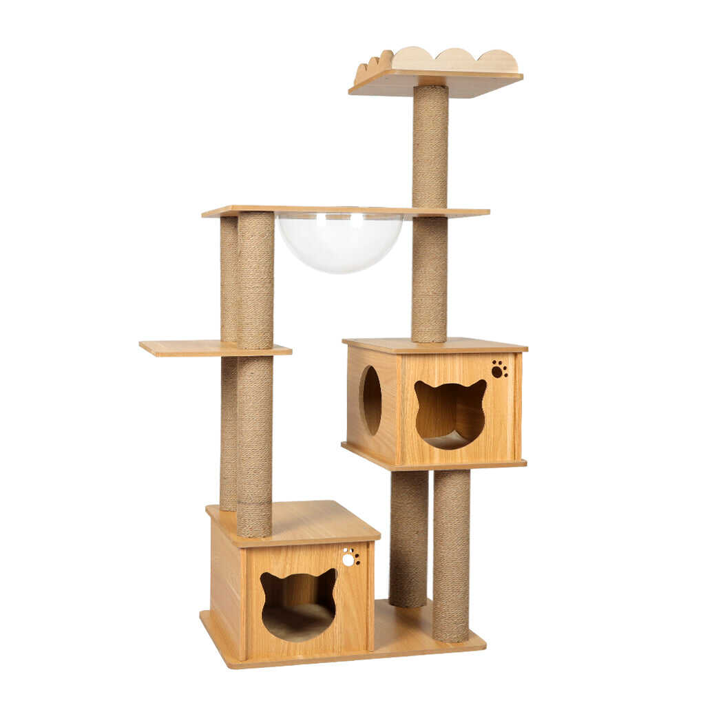 138cm Cat Scratching Post/Tower/ Condo - Wood