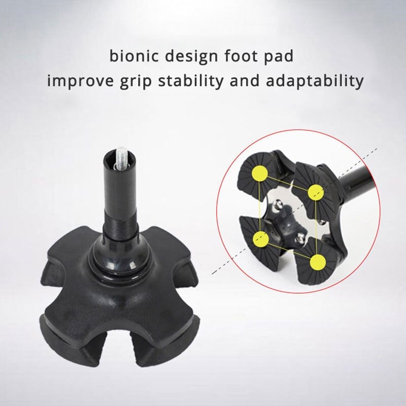 47% OFF HOT SALE -Aluminum alloy with LED light non-slip foldable walking stick