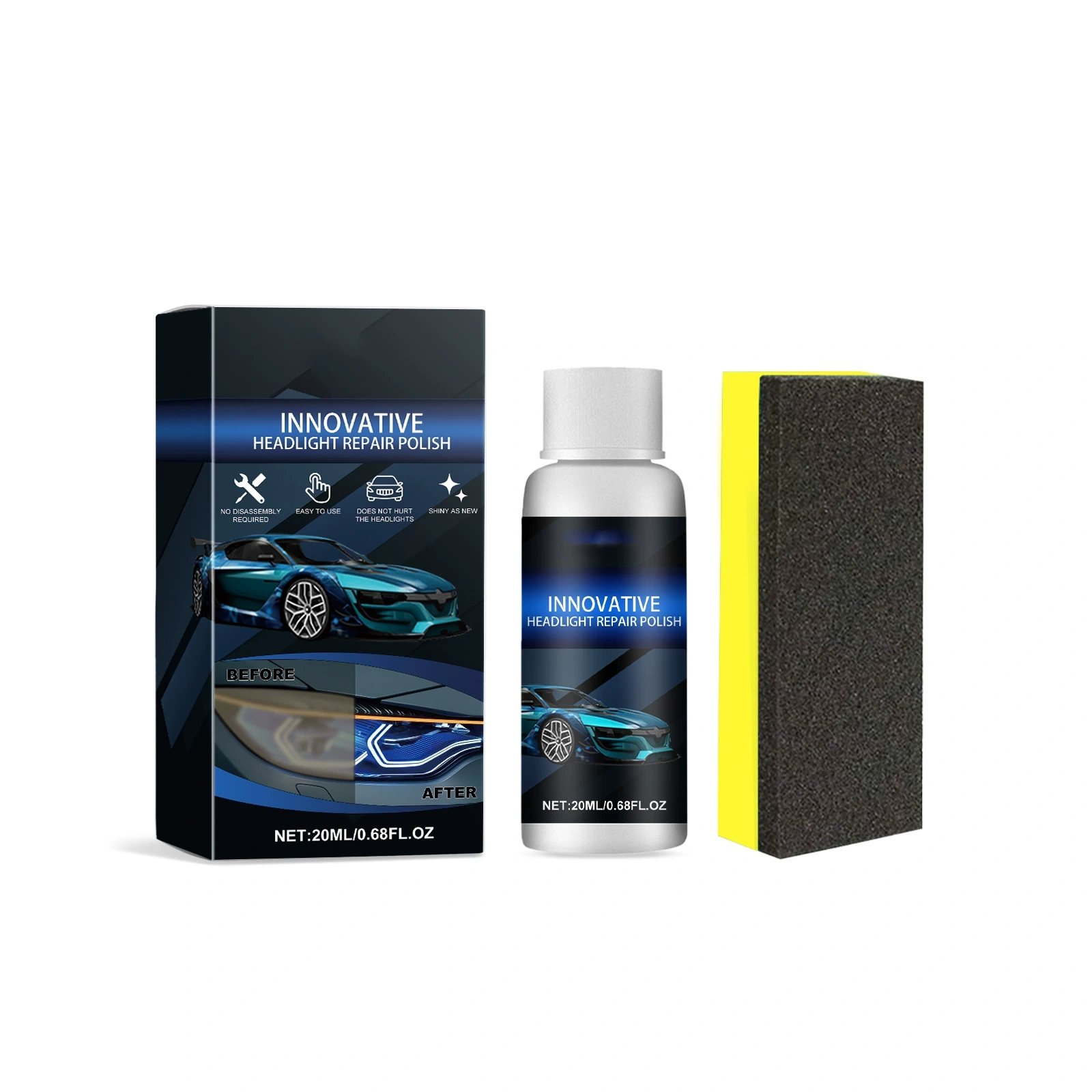 (Buy more send more)Car Headlight Repair Fluid