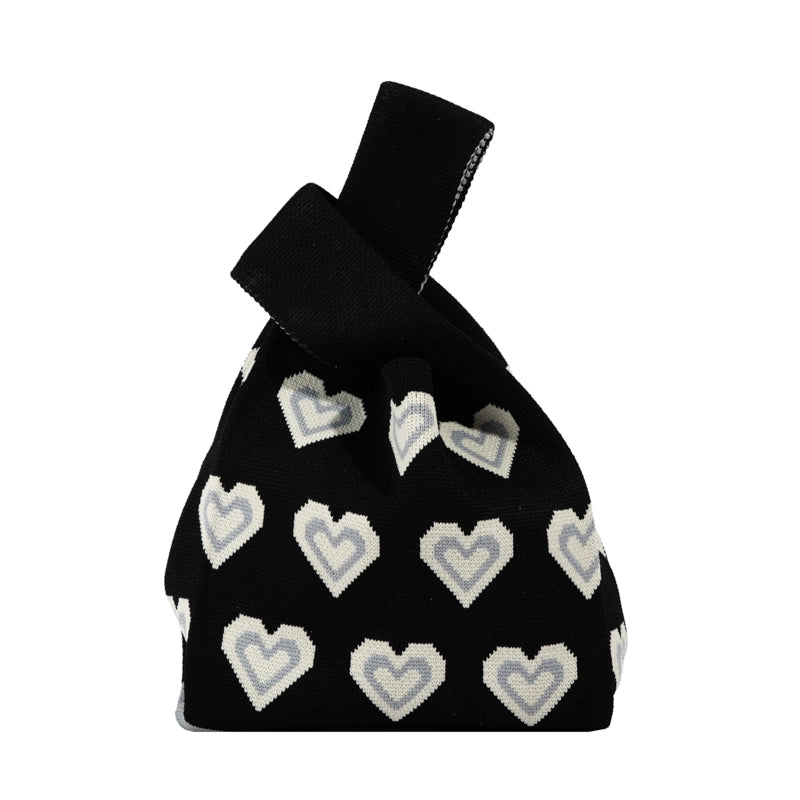 Women's All Seasons Knit Elegant Basic Handbag