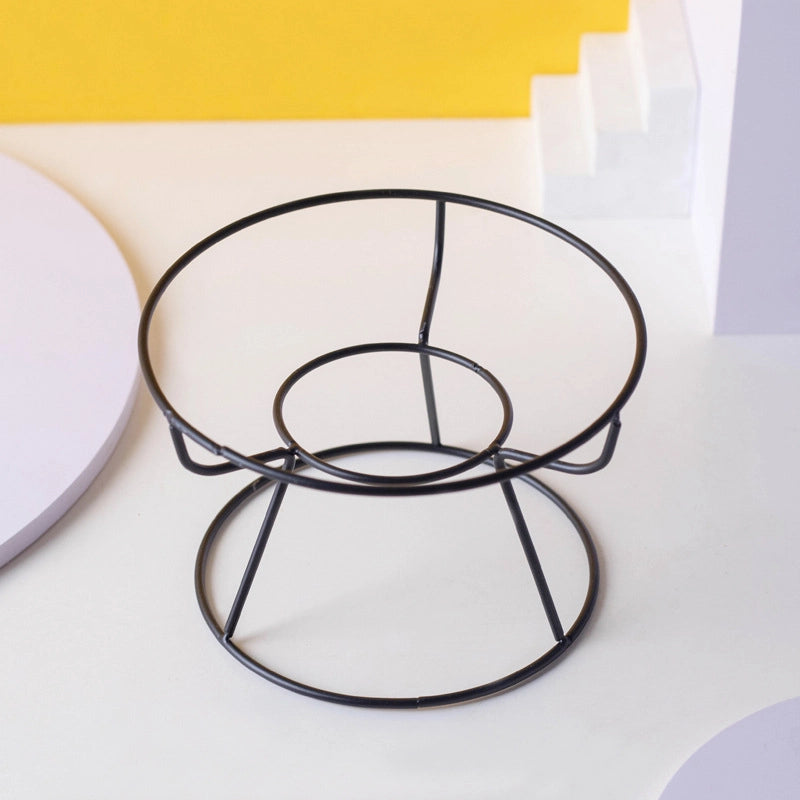 Pet Ceramic Bowl Cat Plate High Cat Food Plate Snack Plate Canned Plate Anti-cervical Spondylosis Anti-overturning Cat Bowl