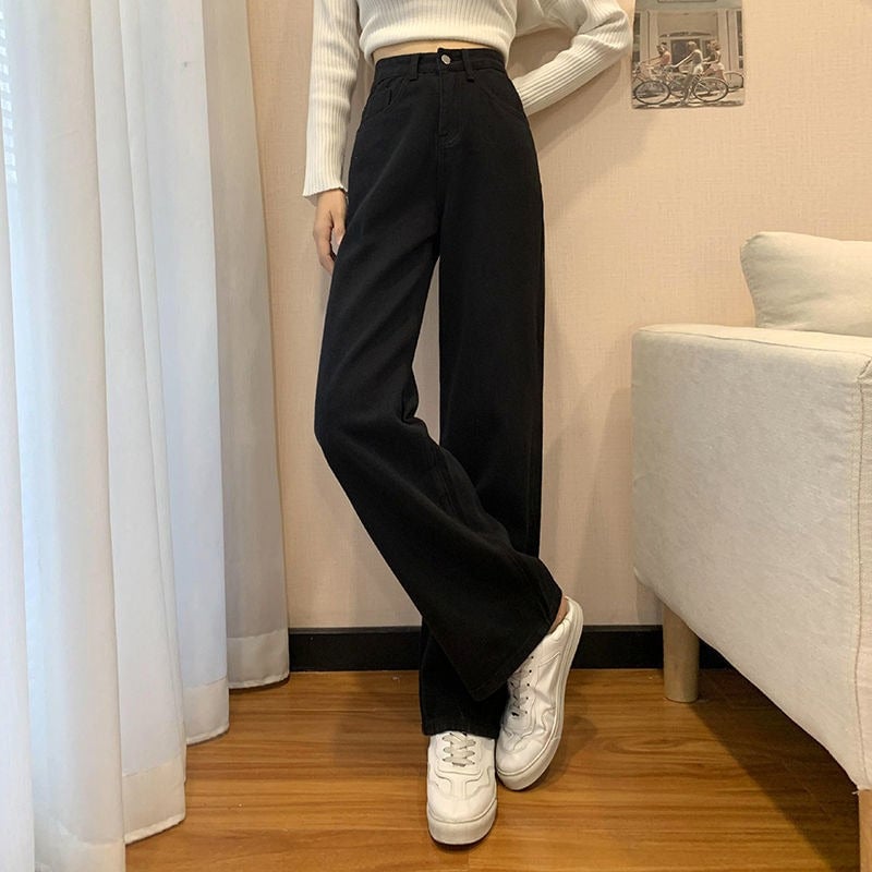 High Waisted Baggy Jeans For Women