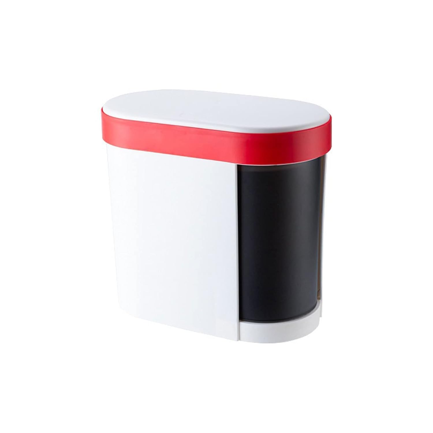 Waste Bin Household Garbage Can With Lid. Detachable Garbage Can