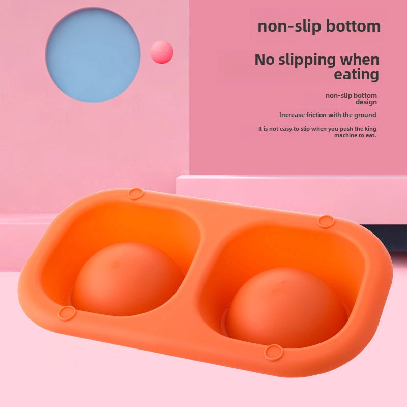Popular Pet Bowl Double Bowl Pet Dog Basin Anti-splash Dog Bowl Cat Bowl Pet Supplies In Stock