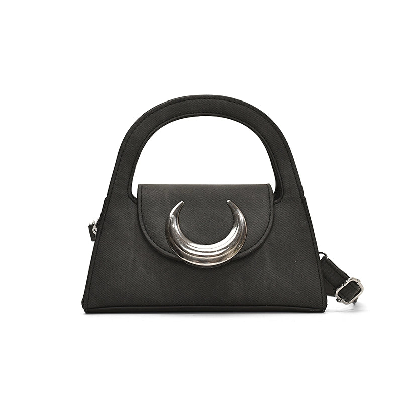 Women's Medium Pu Leather Solid Color Streetwear Flip Cover Crossbody Bag