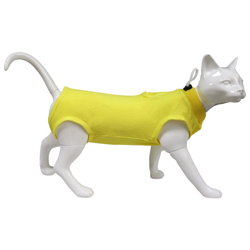 Pet Supplies Cat Clothes After Sterilization Clothing Anti-licking Soft Super Elastic Comfortable Pet Clothes Outlet