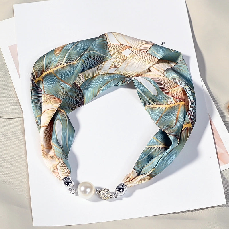 Women's Vacation Sweet Geometric Polyester Scarf