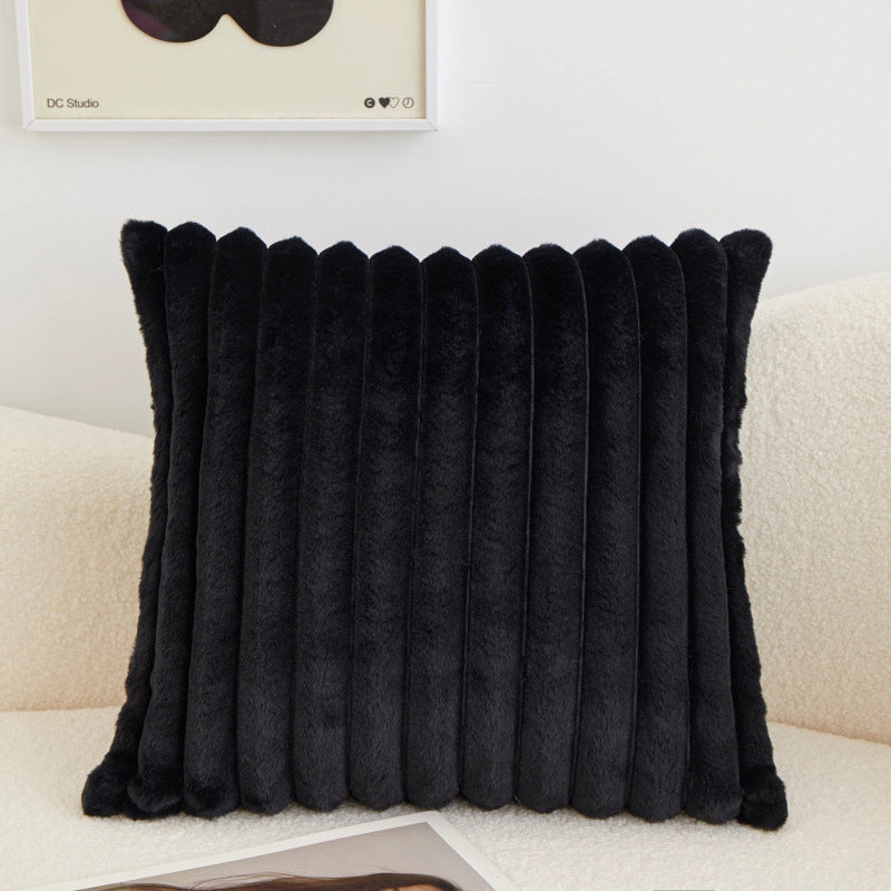 Casual Elegant Minimalist Solid Color PP Cotton Plush Throw Pillow