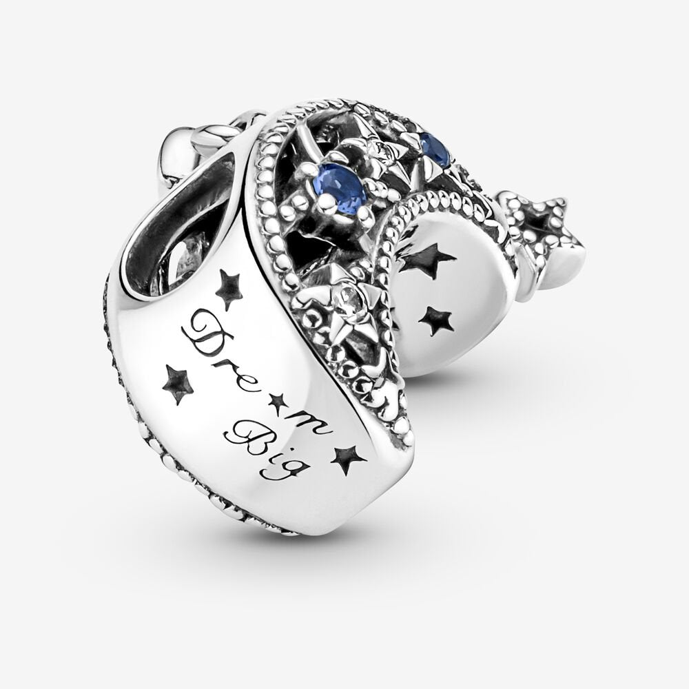 Star and Crescent Moon Pandora Charm