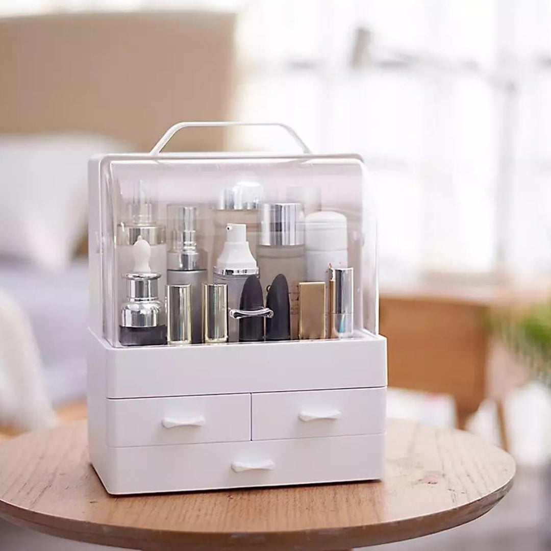 3 Drawer Modern Cosmetic And Makeup Organizer