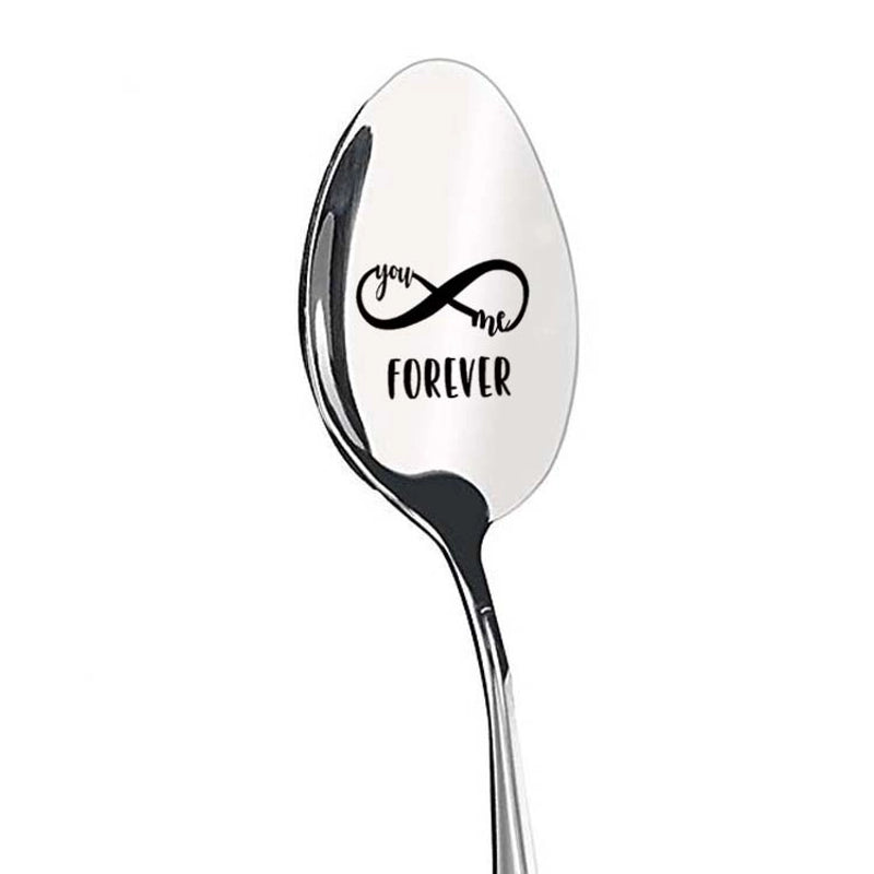 Wedding Valentine's Day Gifts Stainless Steel Long Handle Spoon Household