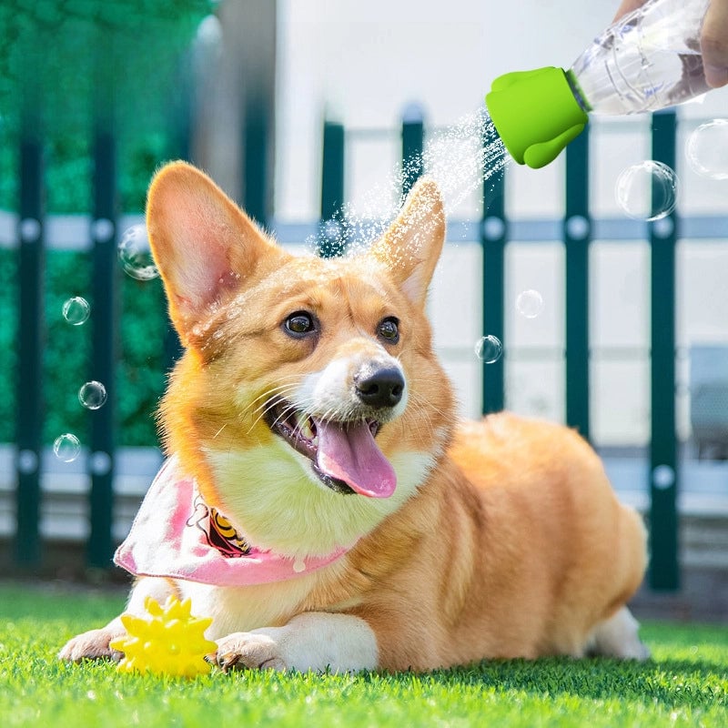 Spot New Outdoor Portable Water Bottle Universal Shower Head Pet Dog Portable Cleaner Silicone Shower
