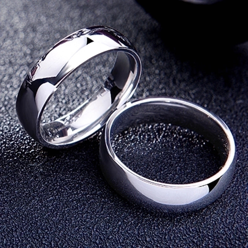 Minimalist U Shape Titanium Steel 18K Gold Plated Plating