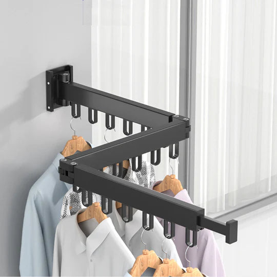 Tri-Folding Clothing Rack