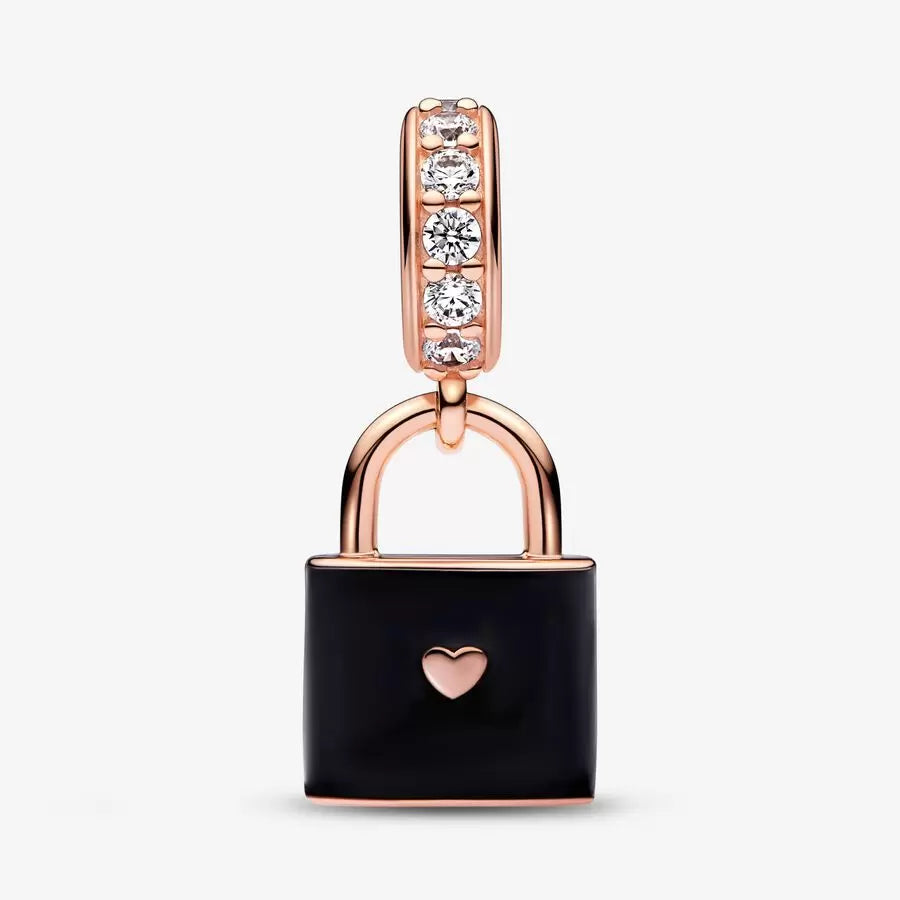 Love Padlock Dangle Pandora Charm