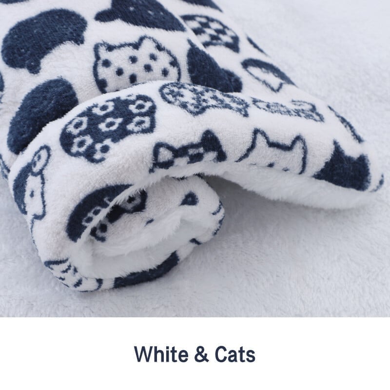 Comfortable and Calming Cat Blanket A Variety Of Designs And Colors Are Available