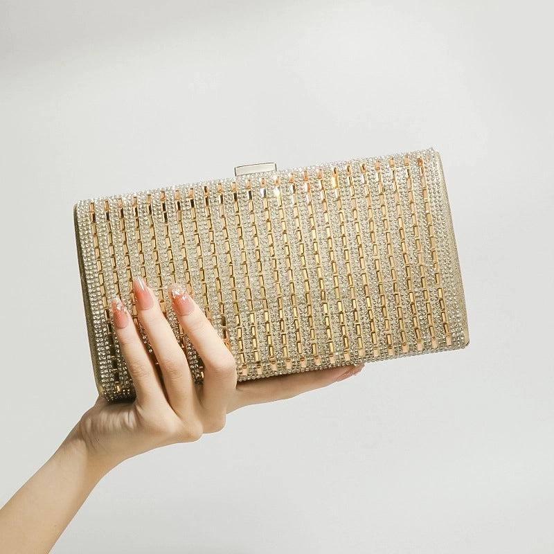 Polyester Square Square Evening Bags