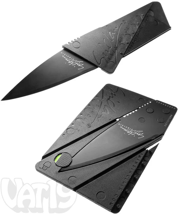 Credit Card Knife 鈥?Sleek. Compact. and Ready for Any Adventure!