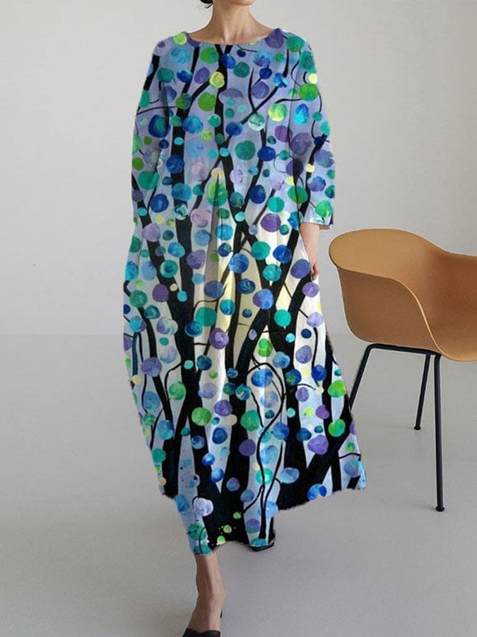 Women's Floral Casual Printed Dress